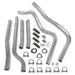 Hooker 7700HKR Header Back Exhaust System Kit; 2.25 in. Tube; Incl. Tubing/Hardware; - Truck Part Superstore