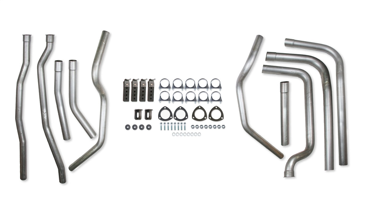 Hooker 7701HKR Dual Competition Header Back Exhaust System Kit; Incl. Hardware; - Truck Part Superstore