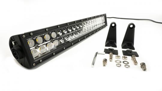 Southern Truck 77020 20.0 Inch Amber/White LED Light Bar Double Row Straight Combo Flood/Beam 72W DT Harness 79904 7,200 Lumens Southern Truck Lifts - Truck Part Superstore