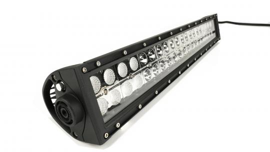 Southern Truck 77020 20.0 Inch Amber/White LED Light Bar Double Row Straight Combo Flood/Beam 72W DT Harness 79904 7,200 Lumens Southern Truck Lifts - Truck Part Superstore