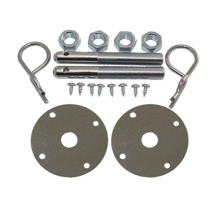 SpeedFx 7703 With 3/16 Inch Hair Pins Without Cables Chrome Plated Steel 1/2 Inch Stud - Truck Part Superstore