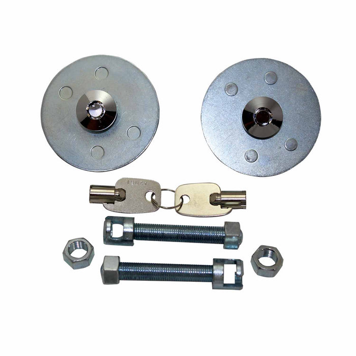 SpeedFx 7709 Without Clips Without Cables Chrome Plated Steel - Truck Part Superstore