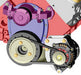 Powermaster Performance 775 Low Mount Bracket; Chevy Big Block; For PN[8132/8142/8152]; Chrome; - Truck Part Superstore