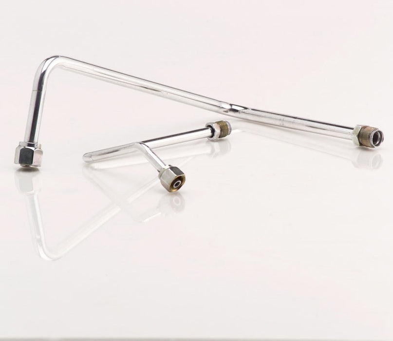 Be Cool 77101 Condenser Hard Lines w/-6 and -8 Female Ends Set of 2 Polished Finish Be Cool Radiator - Truck Part Superstore