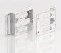 Be Cool 77102 Universal AC Condenser Brackets Polished Finish Aluminum Be Cool Radiator - Truck Part Superstore