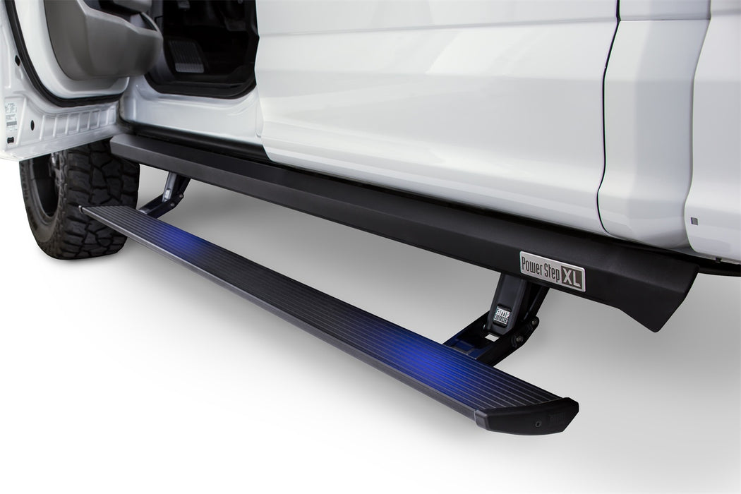 AMP Research 77106-01A PowerStep™ XL; Incl. OEM Style Illumination; Black; Non Plug-N-Play; - Truck Part Superstore