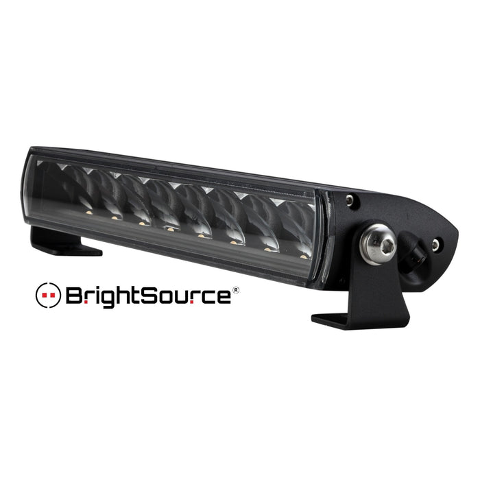 BrightSource 771102 Titanium Series LED Light Bar; Single Row; Driving Light w/Harness; 4050 Lumens; - Truck Part Superstore