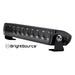 BrightSource 771102 Titanium Series LED Light Bar; Single Row; Driving Light w/Harness; 4050 Lumens; - Truck Part Superstore