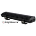 BrightSource 771102 Titanium Series LED Light Bar; Single Row; Driving Light w/Harness; 4050 Lumens; - Truck Part Superstore