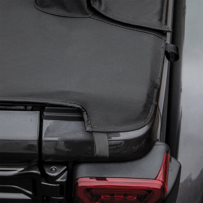 Smittybilt 771335 Tonneau Cover; Black Diamond; Factory Soft Top; - Truck Part Superstore