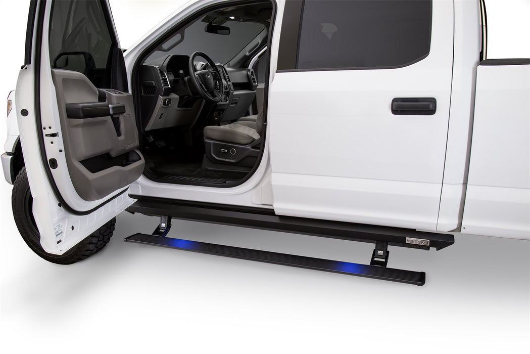 AMP Research 77151-01A PowerStep™ XL; Incl. OEM Style Illumination; Black; Plug-N-Play System; - Truck Part Superstore