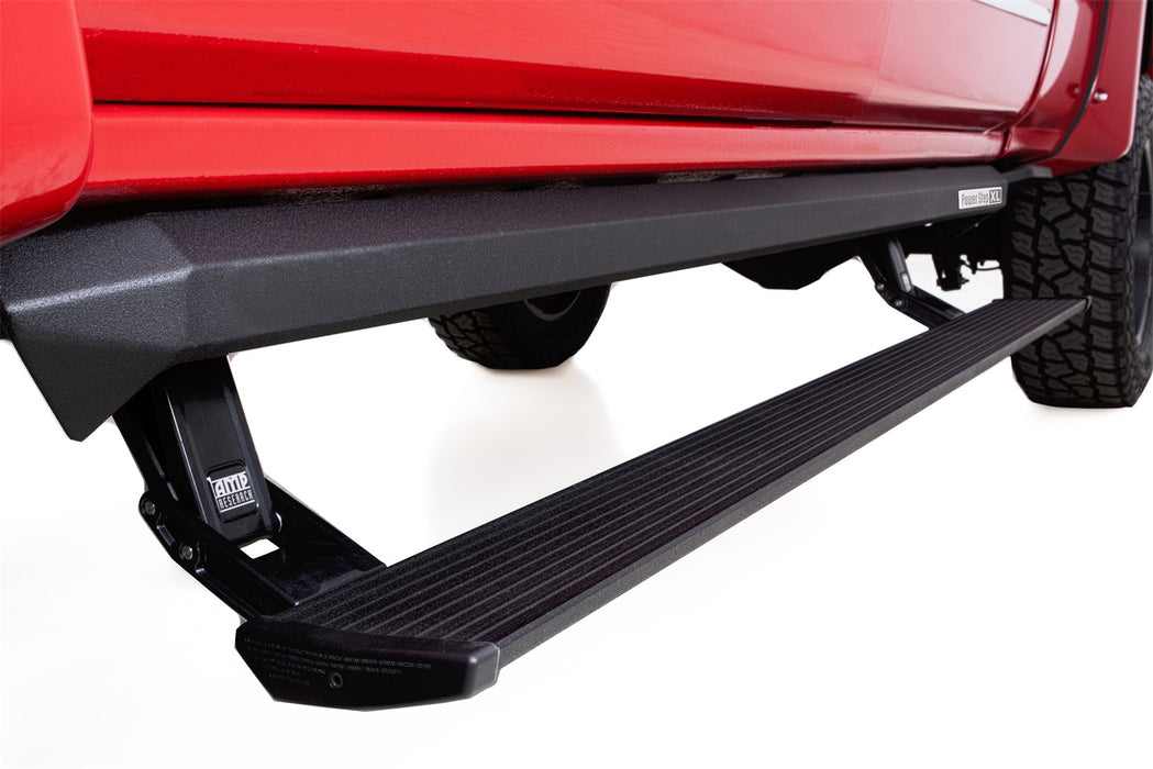 AMP Research 77154-01A PowerStep™ XL; Incl. OEM Style Illumination; Black; Plug-N-Play System; - Truck Part Superstore