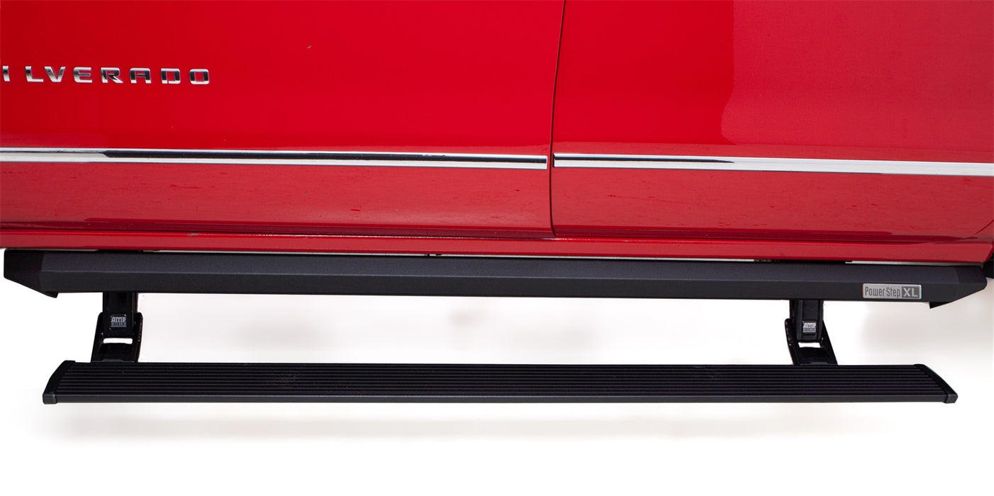 AMP Research 77154-01A PowerStep™ XL; Incl. OEM Style Illumination; Black; Plug-N-Play System; - Truck Part Superstore