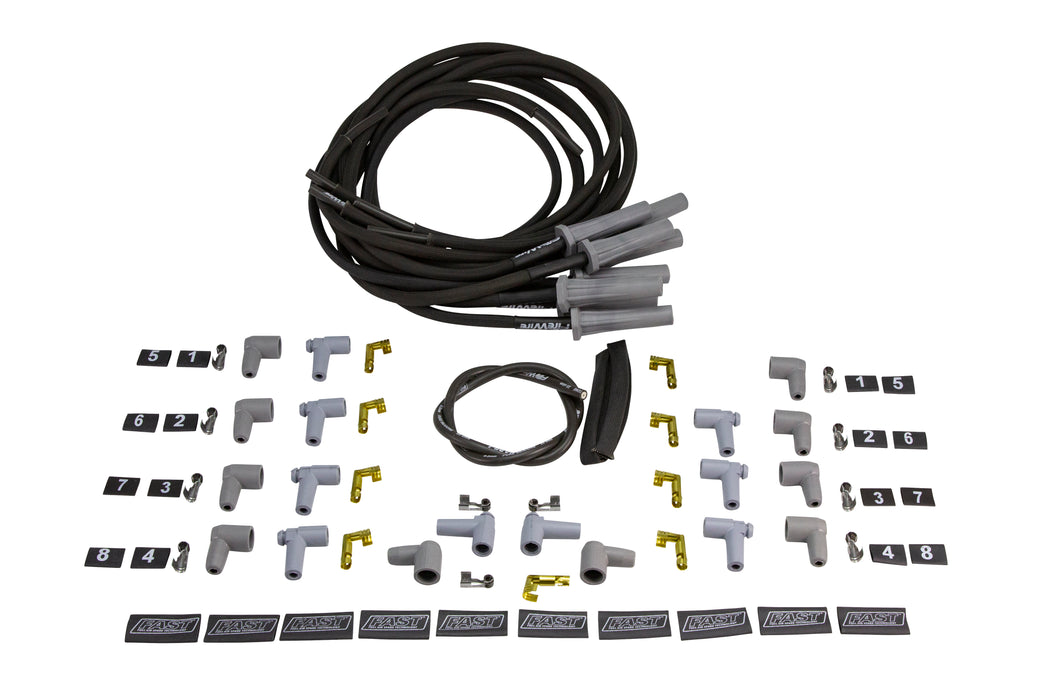 FAST 295-0081 Firewire 8 Cyl Cut-To-Fit Wireset Kit w/ Heat Sleeve - Truck Part Superstore
