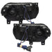 Oracle Lighting 7720-003 SMD Pre-Assembled Headlights, Non-HID, Red - Truck Part Superstore