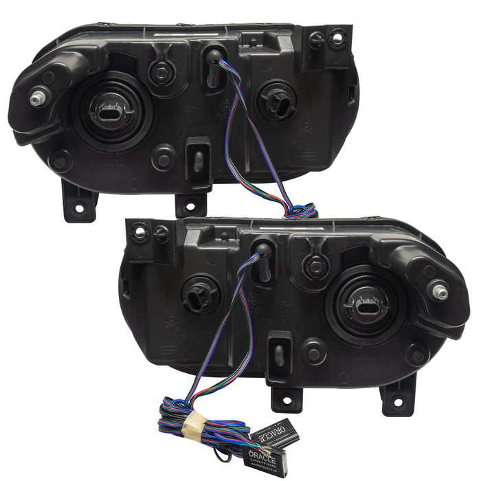 Oracle Lighting 7720-333 SMD Pre-Assembled Headlights, Non-HID, ColorSHIFT 2.0 - Truck Part Superstore