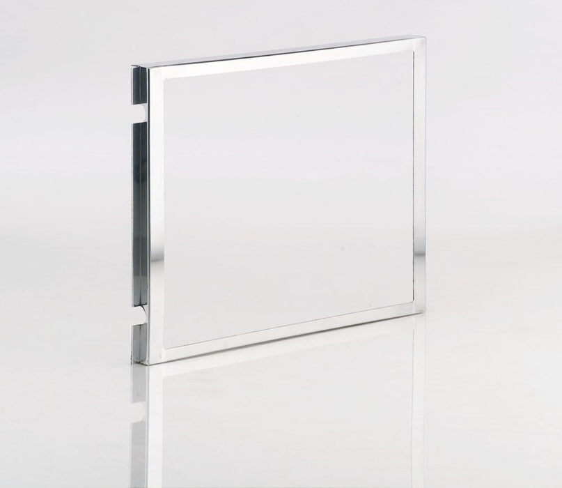 Be Cool 77203 AC Condenser Glamour Frame 14 x 20 Polished Finish Be Cool Radiator - Truck Part Superstore
