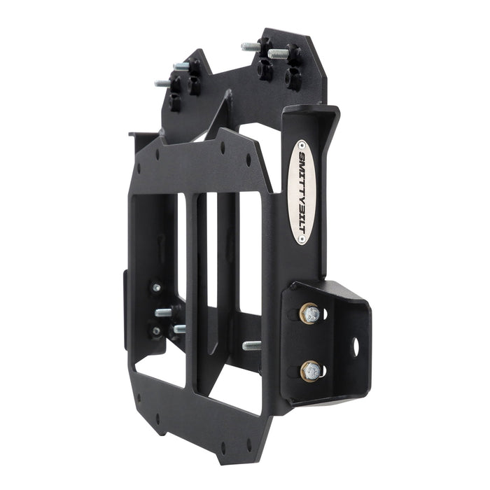 Smittybilt 7721 Jeep JL Spare Tire Relocation Bracket 2018-Present Wrangler JL 2DR/4DR Black Smittybilt - Truck Part Superstore