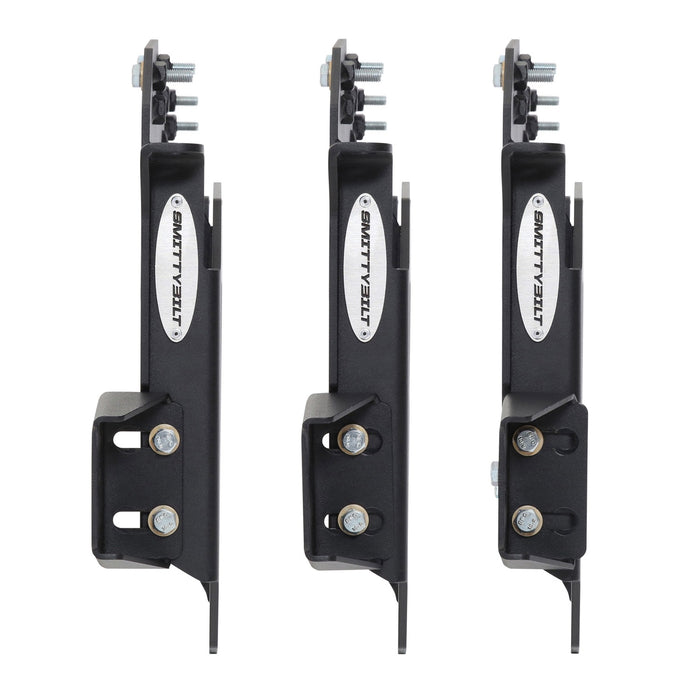 Smittybilt 7721 Jeep JL Spare Tire Relocation Bracket 2018-Present Wrangler JL 2DR/4DR Black Smittybilt - Truck Part Superstore