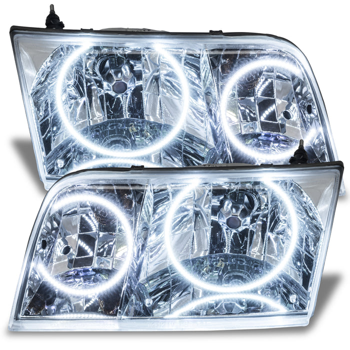 Oracle Lighting 7724-001 SMD Pre-Assembled Headlights, Chrome Bezel, Halogen, White - Truck Part Superstore