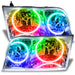 Oracle Lighting 7724-330 SMD Pre-Assembled Headlights, Chrome Bezel, Halogen, ColorSHIFT - Truck Part Superstore