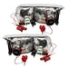 Oracle Lighting 7724-504 SMD Pre-Assembled Headlights, Chrome Bezel, Halogen, ColorSHIFT - Simple - Truck Part Superstore