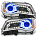 Oracle Lighting 7728-002 SMD Pre-Assembled Headlights, Non-HID, Chrome Bezel, Blue - Truck Part Superstore