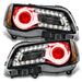 Oracle Lighting 7729-003 SMD Pre-Assembled Headlights, Non-HID, Black, Red - Truck Part Superstore