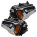 Oracle Lighting 7731-330 SMD Pre-Assembled Headlights, Non-HID, Black Bezel, ColorSHIFT DRL - Truck Part Superstore
