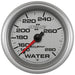 AutoMeter 7731 GAUGE; WATER TEMP; 2 5/8in.; 140-280deg.F; MECHANICAL; ULTRA-LITE II - Truck Part Superstore