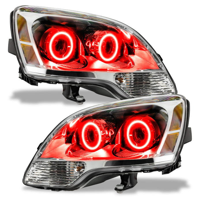 Oracle Lighting 7732-003 SMD Pre-Assembled Headlights, Halogen, 2nd Design, Red - Truck Part Superstore