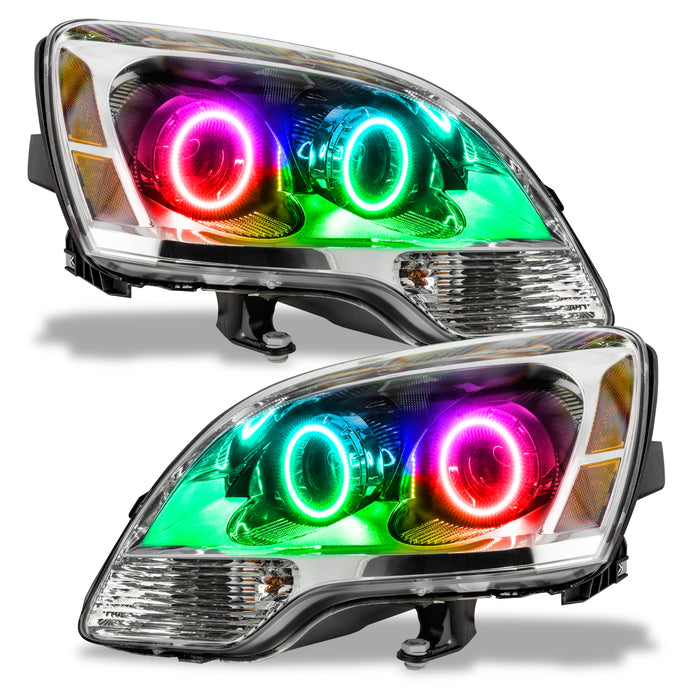 Oracle Lighting 7732-334 SMD Pre-Assembled Headlights, Halogen, 2nd Design, ColorSHIFT - No Controller - Truck Part Superstore