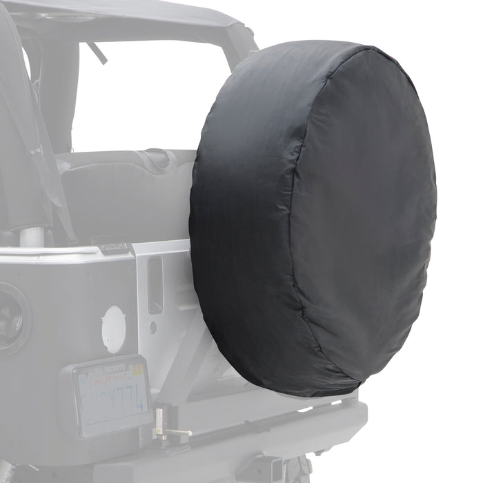 Smittybilt 773201 Spare Tire Cover Medium Tire 30-32 Inch Vinyl Black Smittybilt - Truck Part Superstore