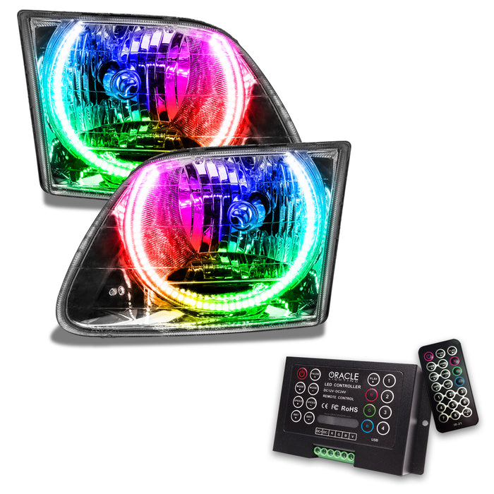 Oracle Lighting 7733-333 SMD Pre-Assembled Headlights, ColorSHIFT 2.0 - Truck Part Superstore