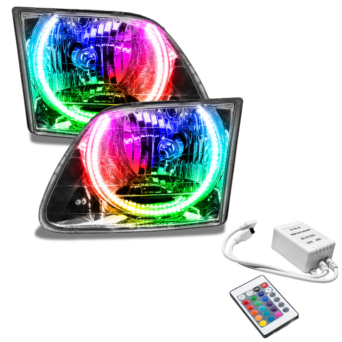 Oracle Lighting 7733-504 SMD Pre-Assembled Headlights, ColorSHIFT - Simple - Truck Part Superstore