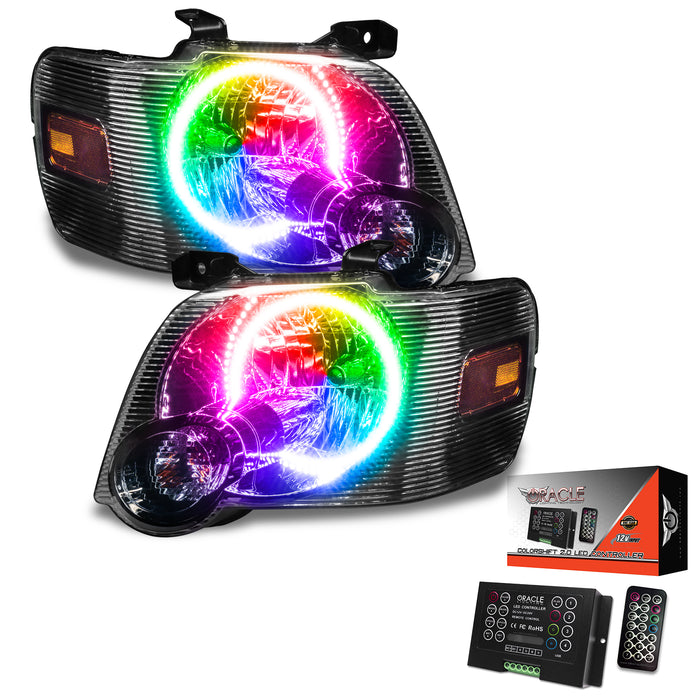 Oracle Lighting 7736-333 SMD Pre-Assembled Headlights, ColorSHIFT 2.0 - Truck Part Superstore