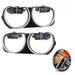 Oracle Lighting 7739-330 Pre-Installed Halo Headlight Bezels, ColorSHIFT - Truck Part Superstore