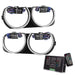 Oracle Lighting 7739-333 Pre-Installed Halo Headlight Bezels, ColorSHIFT 2.0 - Truck Part Superstore