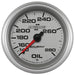 AutoMeter 7741 GAUGE; OIL TEMP; 2 5/8in.; 140-280deg.F; MECHANICAL; ULTRA-LITE II - Truck Part Superstore