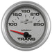 AutoMeter 7757 GAUGE; TRANSMISSION TEMP; 2 5/8in.; 100-250deg.F; ELECTRIC; ULTRA-LITE II - Truck Part Superstore