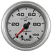 AutoMeter 7763 GAUGE; FUEL PRESS; 2 5/8in.; 100PSI; STEPPER MOTOR W/PEAK/WARN; ULTRA-LITE II - Truck Part Superstore