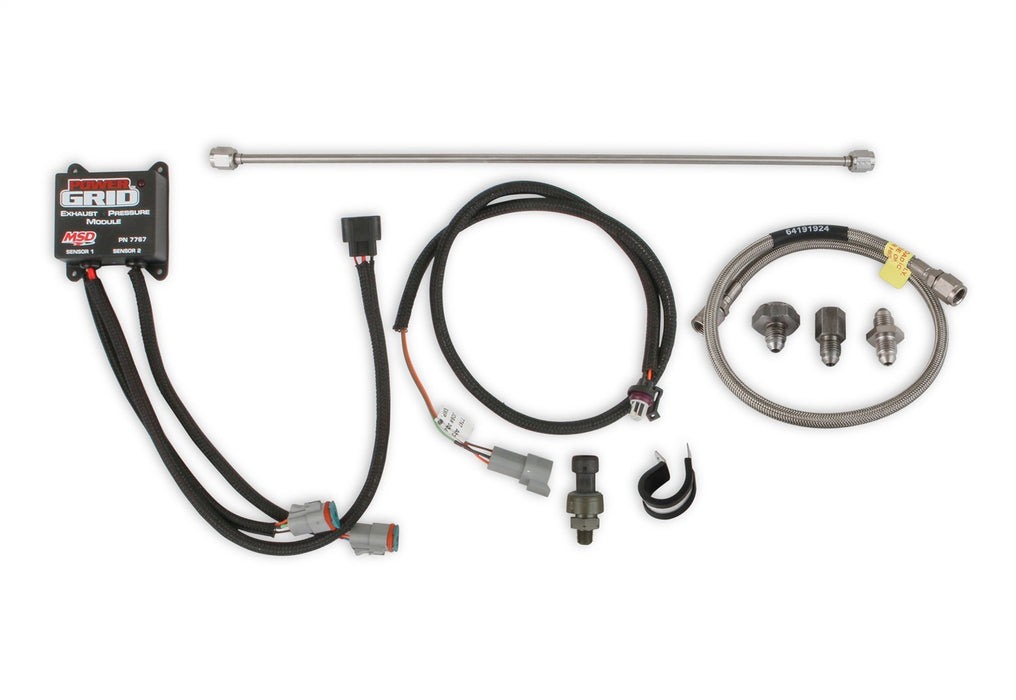 MSD 7767 Exhaust Pressure Module; Use w/PN[7766] Dual Wide Band NTK O2 Module; - Truck Part Superstore