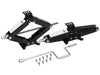 Husky Towing 77713 Scissor Mechanical 6500 LB Capacity 20" Height Powder Coated Black Steel 2 Pack - Truck Part Superstore