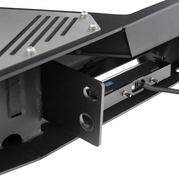 Smittybilt 77714 Jeep JL SRC Rear Bumper Gen2 Reciever Hitch D-Ring Mount 2018-Present Wrangler JL Black Smittybilt - Truck Part Superstore