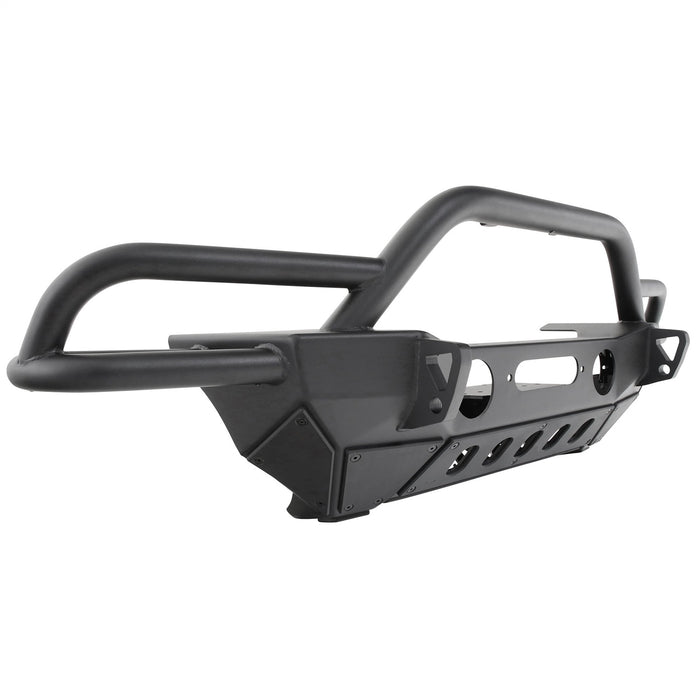 Smittybilt 77724 Jeep JL/JT SRC Front Bumper Gen2 Winch Mount D-Ring Mount 2018-Present Wrangler JL and 2020-Present Gladiator JT Black Smittybilt - Truck Part Superstore