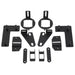 Smittybilt 77724 Jeep JL/JT SRC Front Bumper Gen2 Winch Mount D-Ring Mount 2018-Present Wrangler JL and 2020-Present Gladiator JT Black Smittybilt - Truck Part Superstore