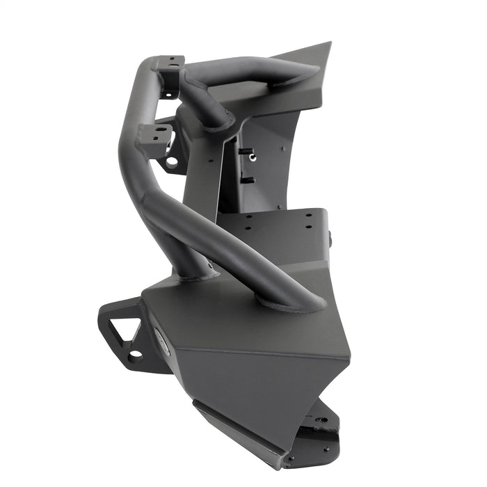 Smittybilt 77807 XRC Front Jeep JL Bumper w/ Stinger Winch Plate D-Rings 18-Present Jeep JL Wrangler Black Powdercoat Smittybilt - Truck Part Superstore