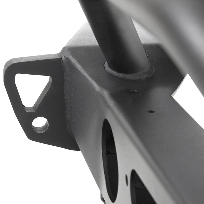 Smittybilt 77807 XRC Front Jeep JL Bumper w/ Stinger Winch Plate D-Rings 18-Present Jeep JL Wrangler Black Powdercoat Smittybilt - Truck Part Superstore