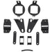 Smittybilt 77807 XRC Front Jeep JL Bumper w/ Stinger Winch Plate D-Rings 18-Present Jeep JL Wrangler Black Powdercoat Smittybilt - Truck Part Superstore