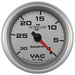 AutoMeter 7784 GAUGE; VACUUM; 2 5/8in.; 30INHG; MECHANICAL; ULTRA-LITE II - Truck Part Superstore